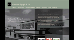Desktop Screenshot of freemanspogli.com